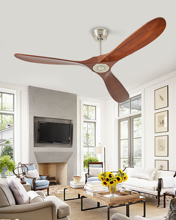 wood ceiling fan