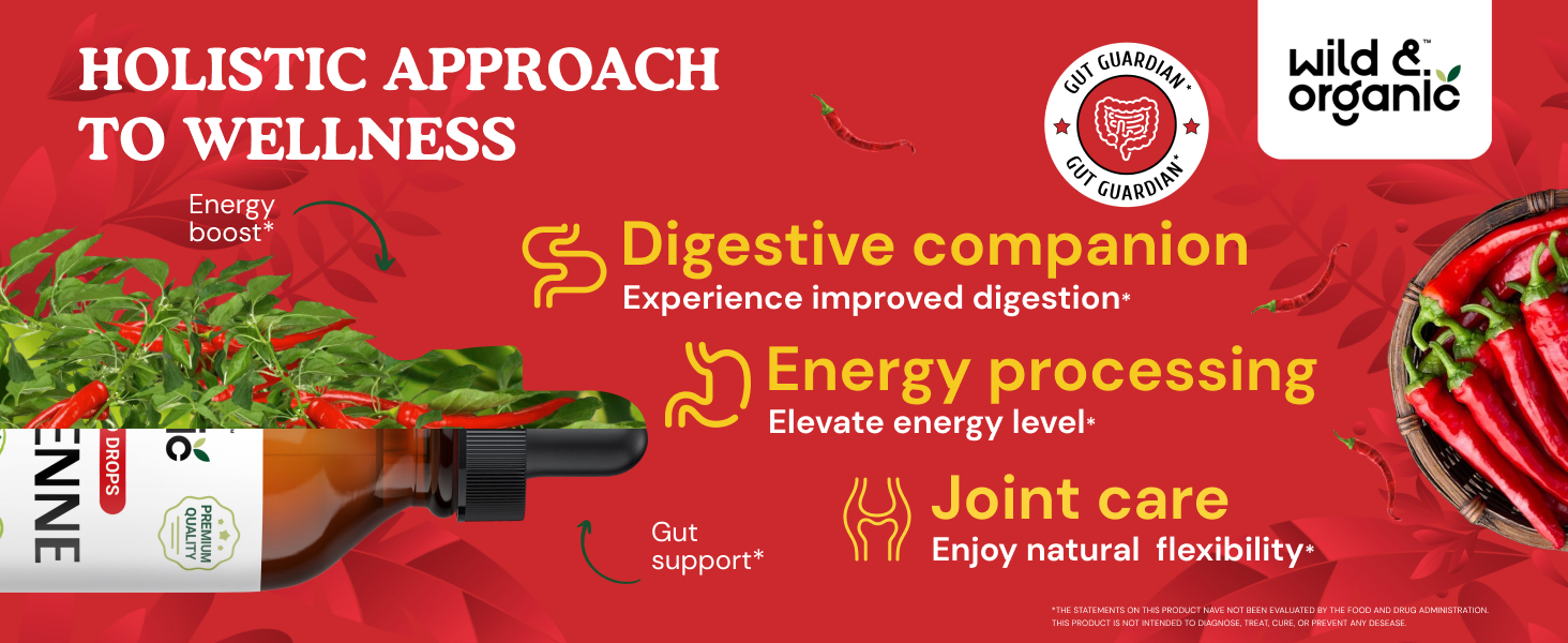 Cayenne Pepper Tincture Digestive Health