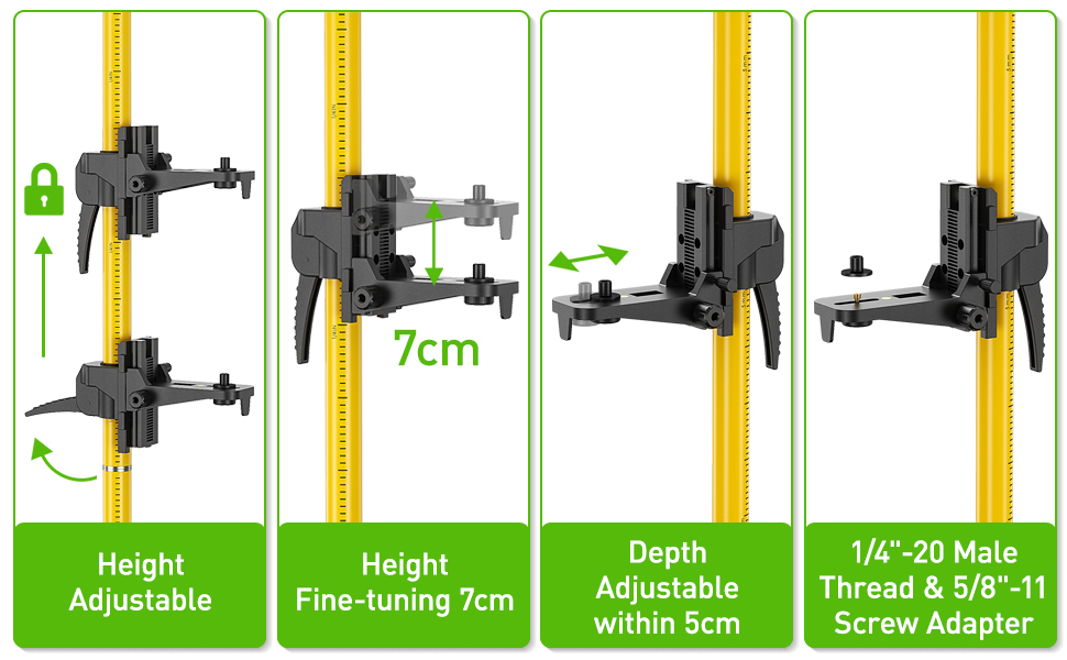 laser level accessories