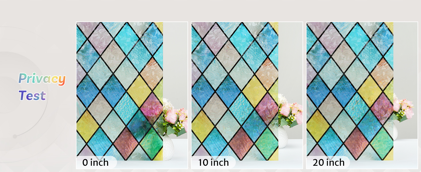 rainbow window film