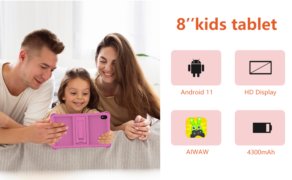 8 inch kids tablet
