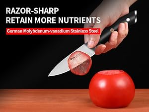 MAD SHARK 3.5 inch Paring Knives app