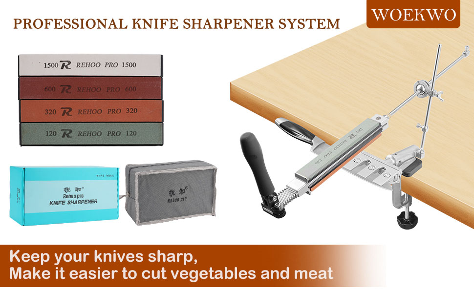 Upgraded Professional Knife Sharpener Knife Sharpening Kit