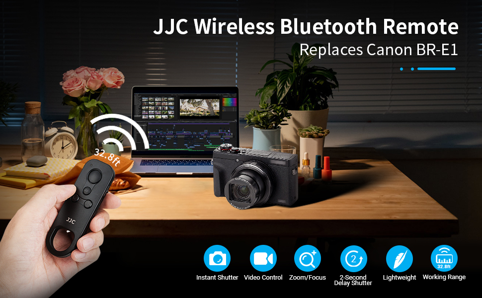 Amazon | JJC ワイヤレスリモートコントローラー Canon BR-E1