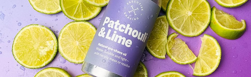 Executive Shaving pres ahve oil with botanicals close up