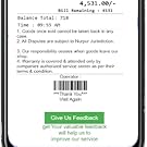 invoice sharing and feedback
