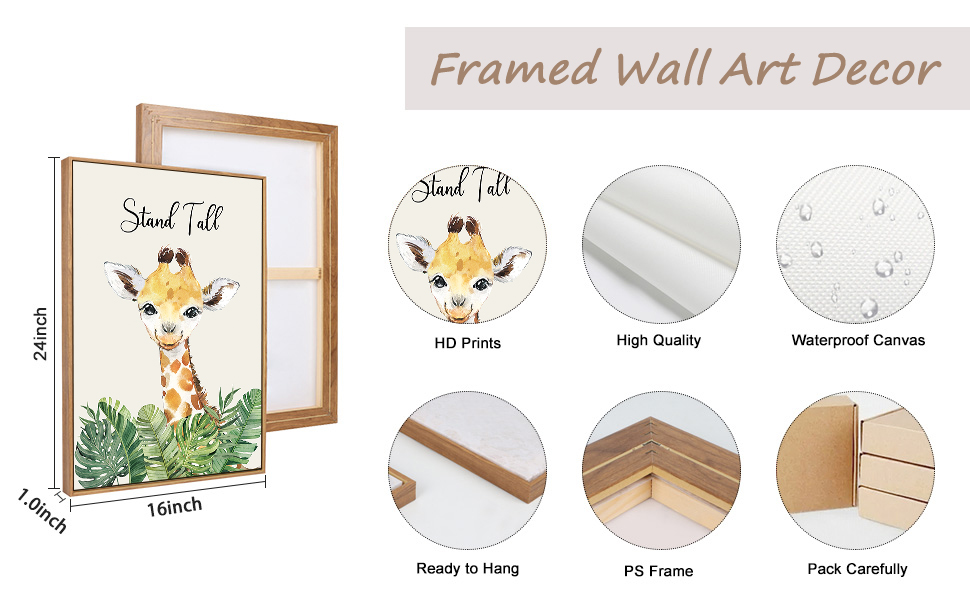 amazon-com-hpinub-boho-safari-animal-framed-canvas-wall-art-set-jungle-theme-watercolor-nursery-wall-art-prints-inspirational-quote-painting-for-baby-room-nursery-kids-playing-room-decor-16-x24-x3-posters-prints
