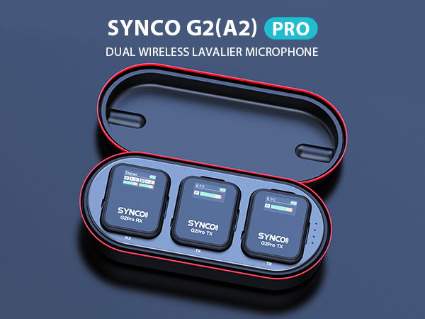 [超お得]SYNCOD G2A PRO ワイヤレスマイク 充電ケース付き 71GHdAoGUaL._UF350,350_QL80_.jpg
