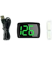 Shkalacar Car HUD Headup Display KM/H MPH GPS Digital Speedometer with LED Large Font Display for...