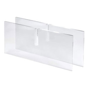 SPN-JGSP Transparent Clear Acrylic Book Holder 2 Piece Reading Stand