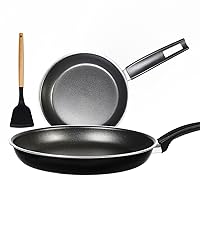 TIAJO 3-Piece Nonstick 8" and 11" Frying Pan