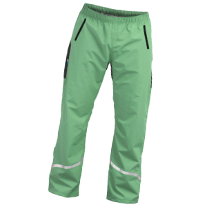 Frontansicht Regenhose in Grün