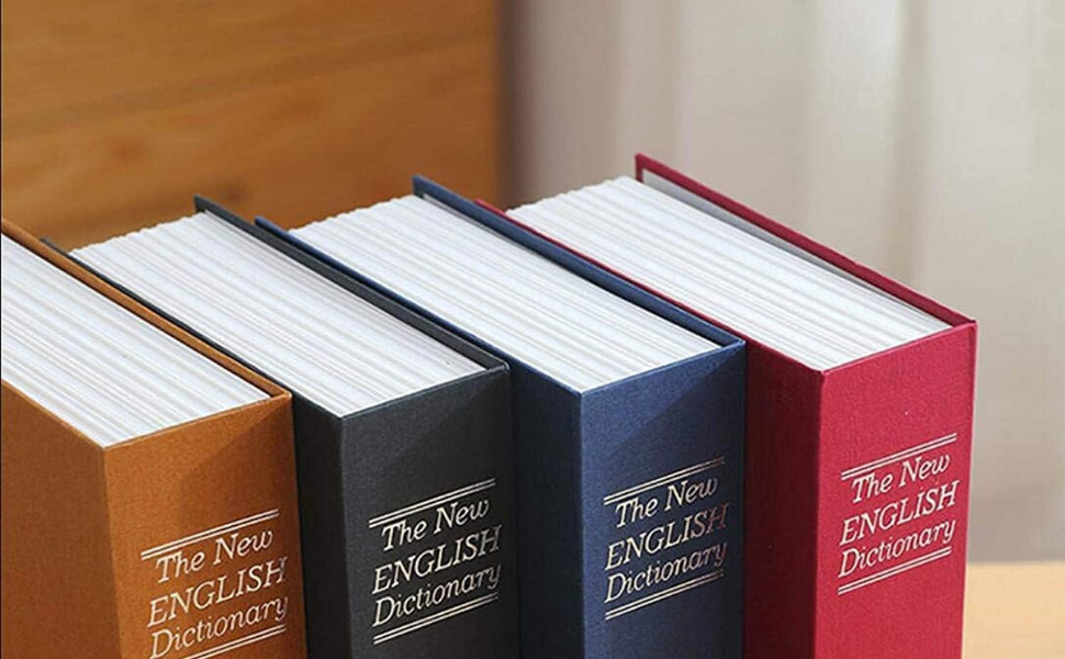 BOOK SAFE WITH LOCK & KEY