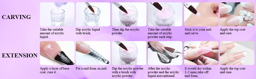 Acrylic Nail Kit
