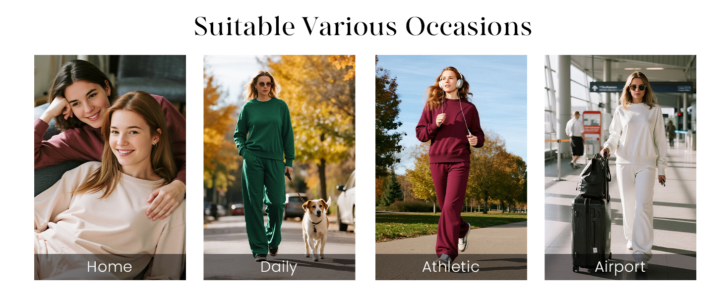 2 Piece Workout Sets For Women, Yoga Sets For Women 2 Piece, Leisure Wear Sets For Women