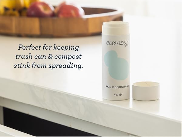 Perfect for keeping trash can and compost stink from spreading