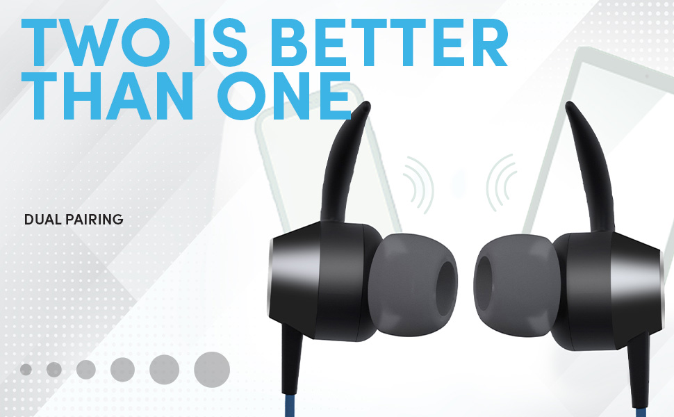 SENS ALVIS 1 Bluetooth Neckband with Magnetic Earbuds 