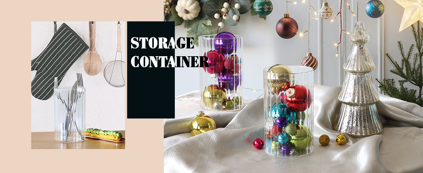 6 Inches Clear Ribbed Bud Vases