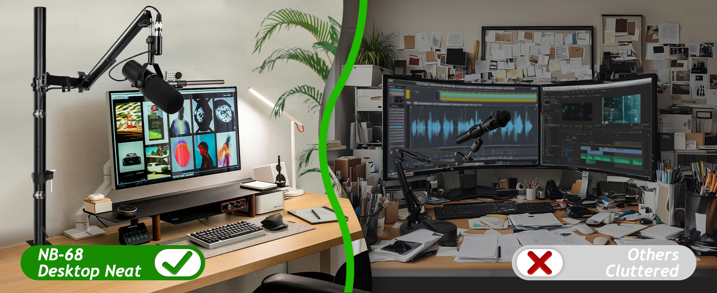 Wave Mic Arm