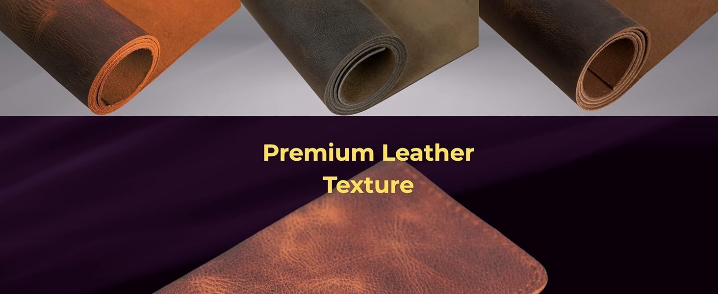 Full grain genuine leather card holder minimalist design with 4 Card Holder