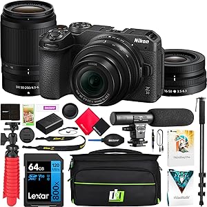 デジタルカメラ Nikon Z 30 DX 16-50 Kit Amazon.com : Nikon Z 30 Mirrorless Camera 4K DX Body with 2