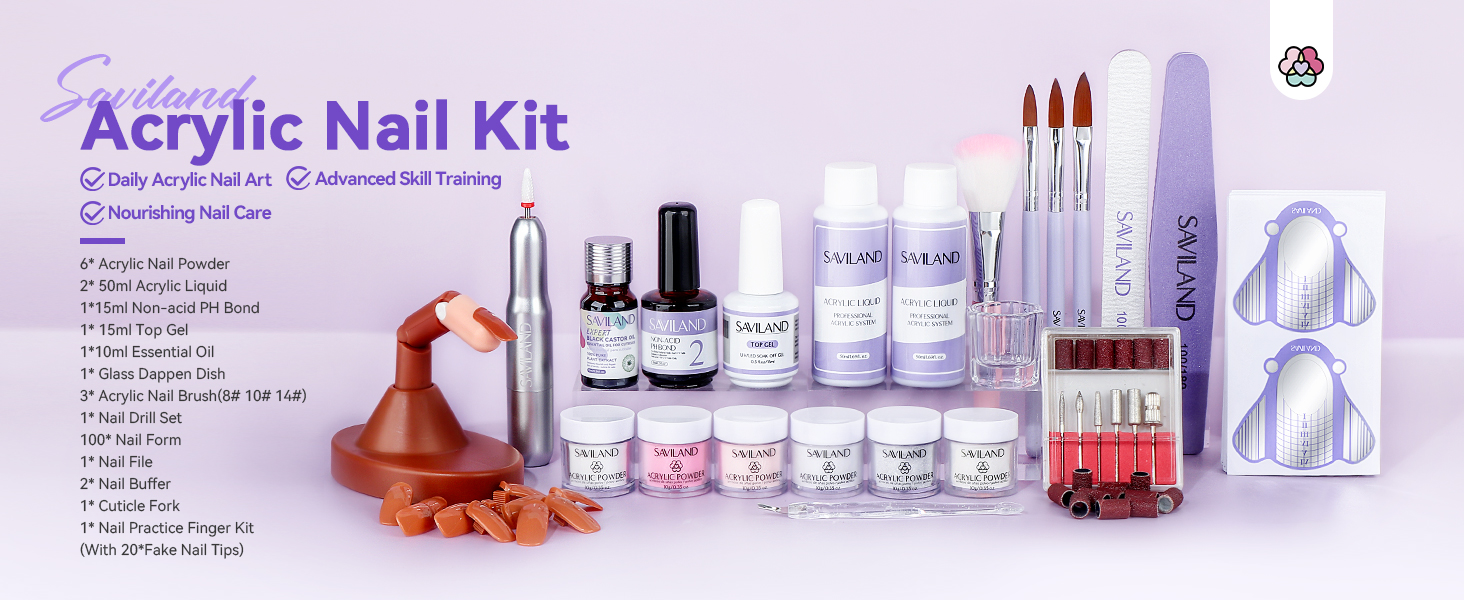 acrylic nail kit