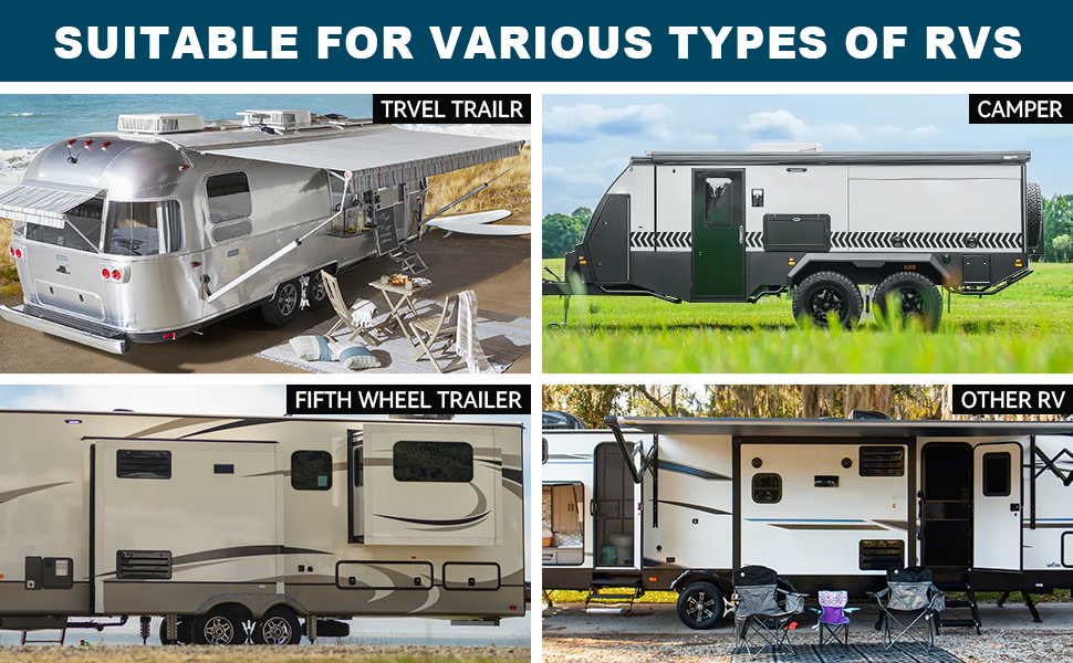 2pcs camper wheel chock stabilizer