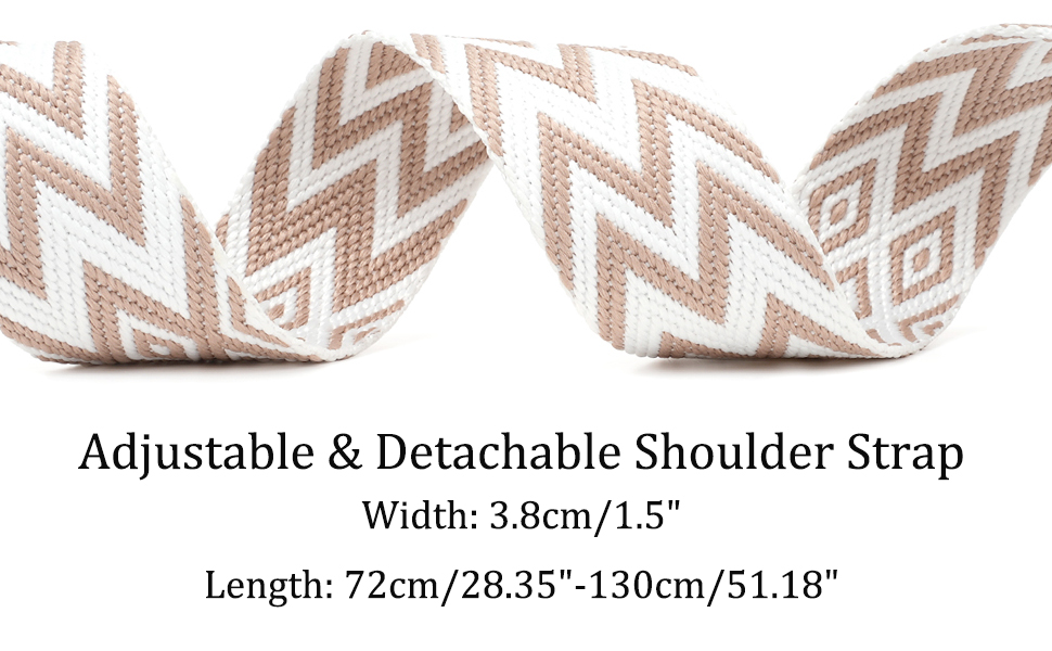 Adjustable & Detachable Shoulder Strap