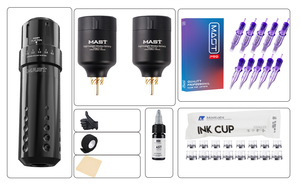 その他 Mast mini tattoo machine Amazon.com: Mast Mini Professional Tattoo Kit - Cordless