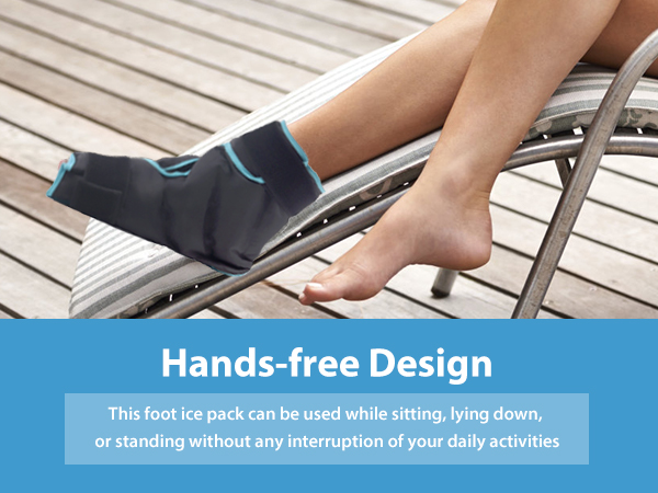 ice pack ankle wrap