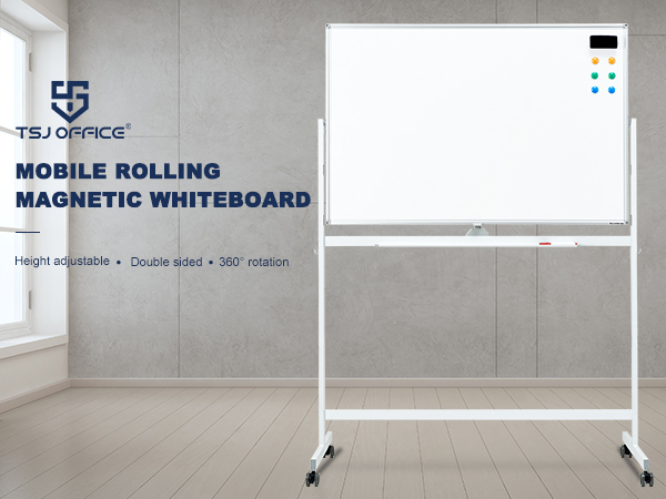 Amazon.com: Large Dry-Erase Rolling Magnetic Whiteboard - 48