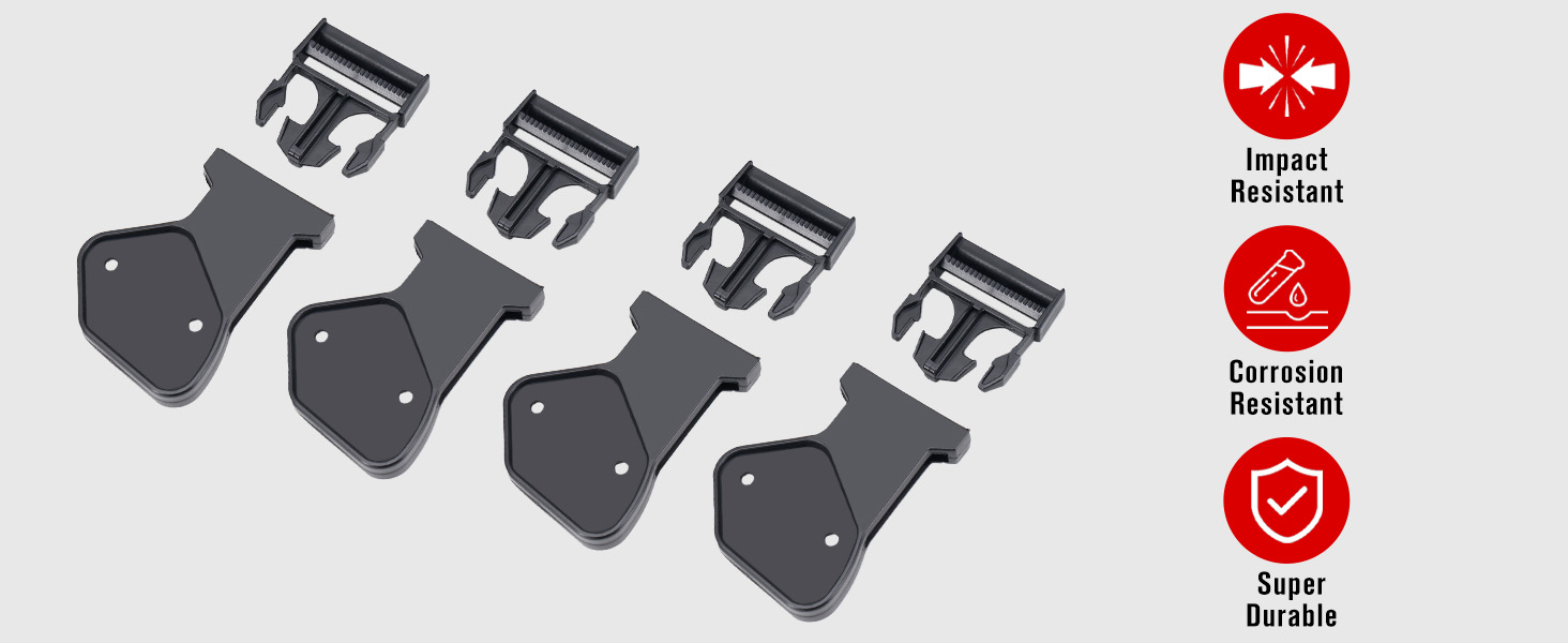 Door Net Buckle Clips for Can Am Defender