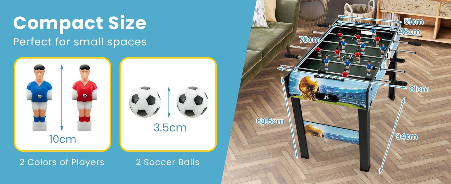 Costway 94 cm Foosball Table