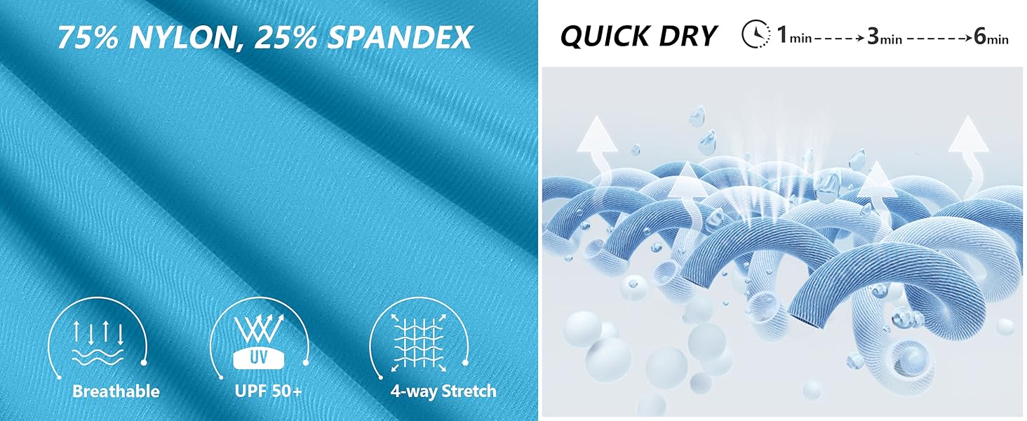 Quick Dry & UPF 50+