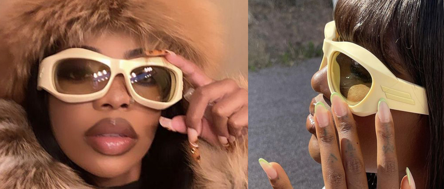 Futuristic Oval Sunglasses