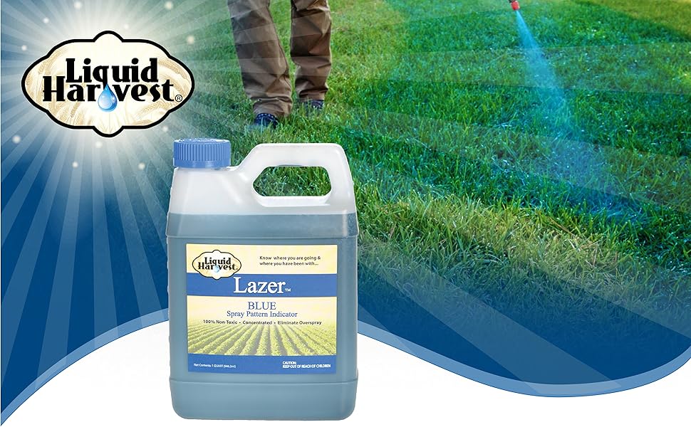 Liquid Harvest Lazer Blue 32 Ounces Concentrated Spray