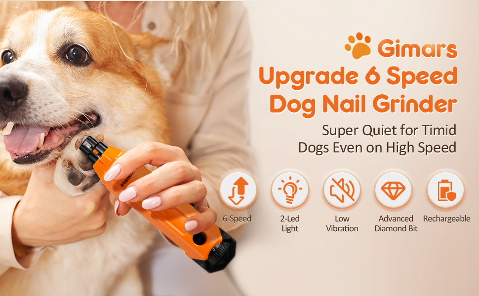 limador de unhas elétrico cão