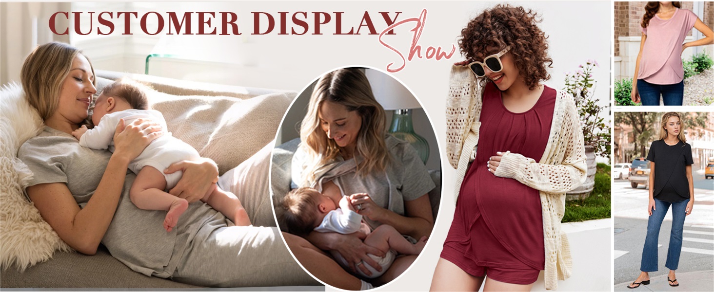 maternity pajama set