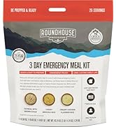 Roundhouse Provisions 3 Day Emergency Meal Kit - 25 Year Shelf Life - Easy Prep Emergency Food Su...