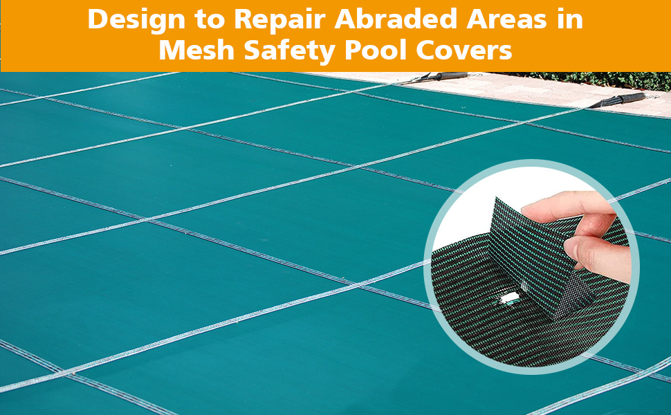 7Pcs Pool Safety Cover Patch, Swimming Pool Safety Cover