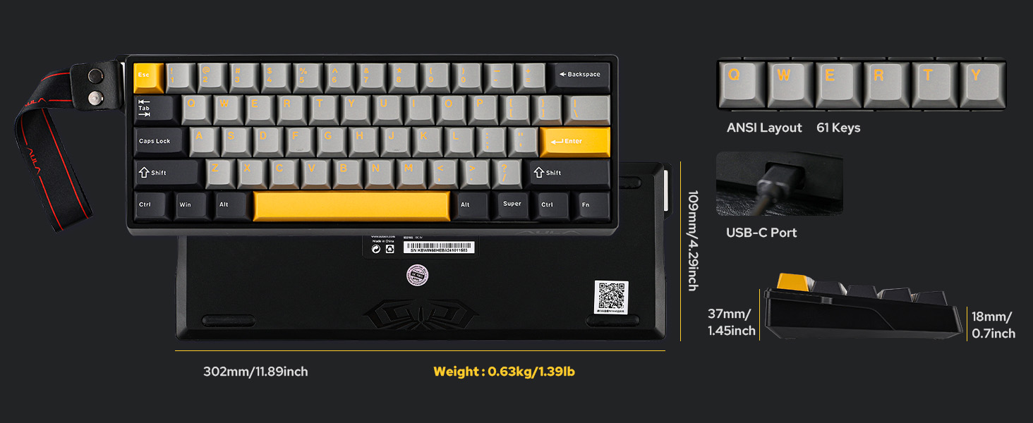magnetic gaming keyboard