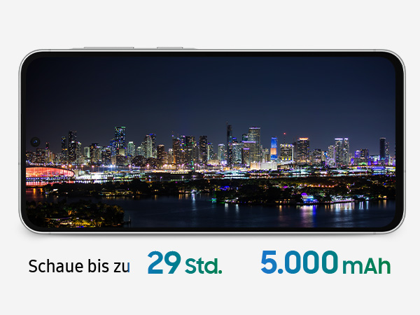 Lange Akkulaufzeit für ausdauerndes Entertainment