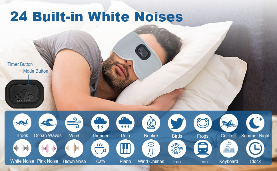 Sleep Headphones Bluetooth Sleepmask 3D