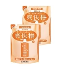 爽快柑シャンプー つめかえ用 500mL 5個セット AFC 薬用 アミノ酸 シャンプー 爽快柑 詰替用 500mL 3個セット