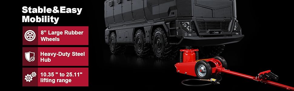 T83006; B6350; air jacks for trucks heavy duty; air jack; truck jack heavy duty; heavy duty bot