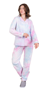 Pyjama Damen Tie dye