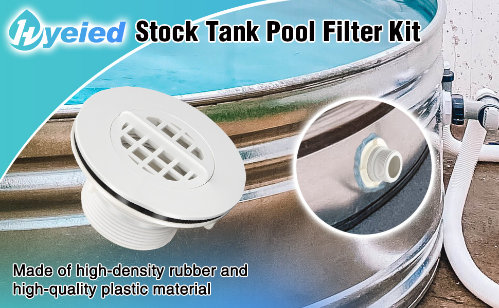 Threaded Intex Inlet Strainer Kit for Stock Tank & Pools