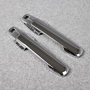 RUIQ スズキ スペーシア カスタム MK53S 専用 外装 アウタードアハンドルカバー ノブ フルカバータイプ Suzuki Spacia Custom 専用 設