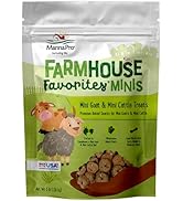 Manna Pro Farmhouse Favorites Mini Goat & Cattle Treats – Premium Baked Snacks for Mini Goats & M...