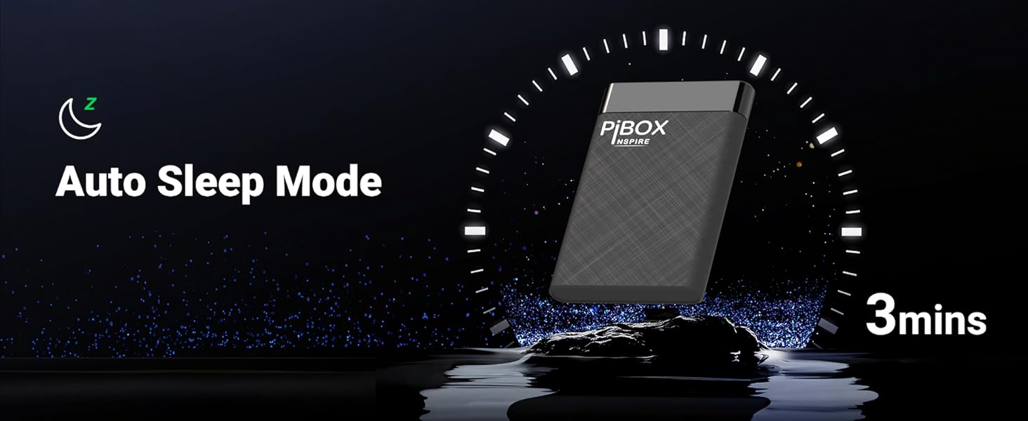 PiBOX INDIA 2.5 HDD SSD ENCLOSURE - EBC 3